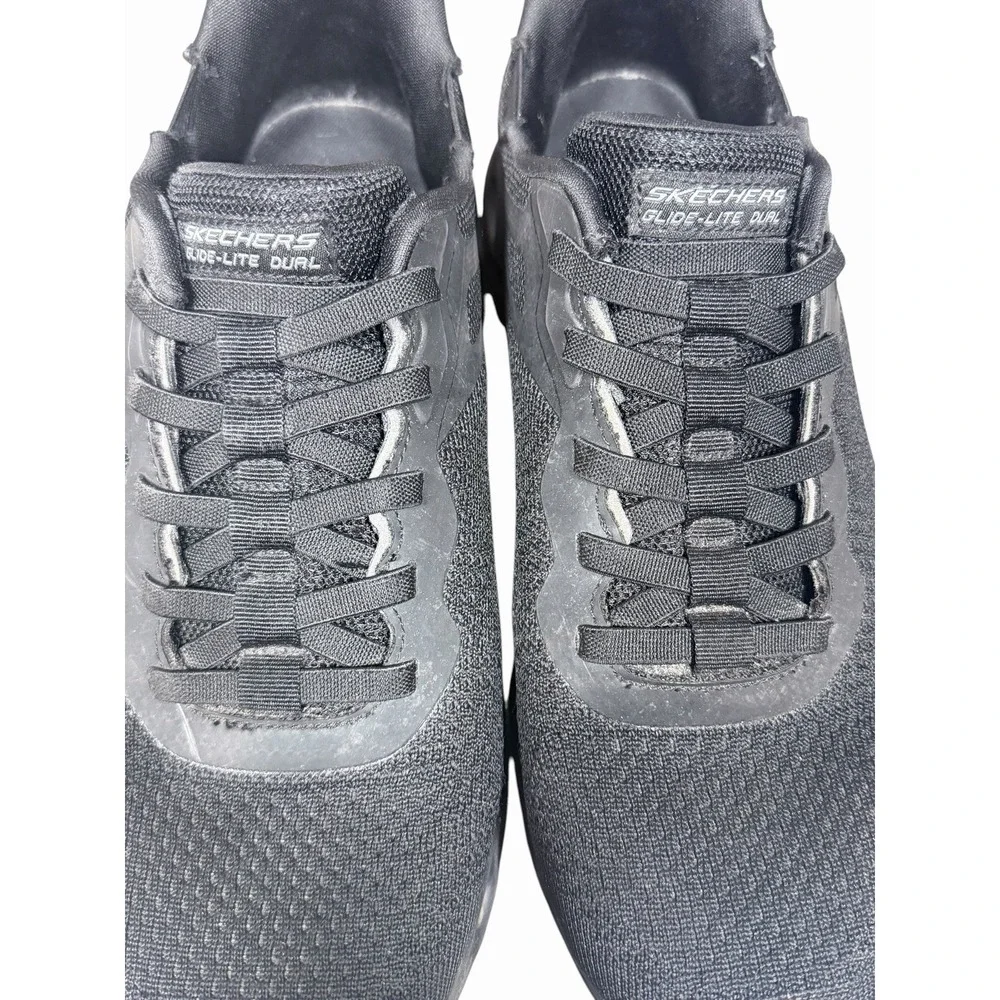 Skechers Mens Glide Lite Swift Fit Hands Free Slip On Walking Shoes Black 13